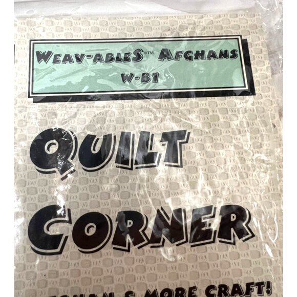 Quilt Corner Weavables Afghans W-B1 Authentic Patterns Craft Kit - Picture 5 of 9